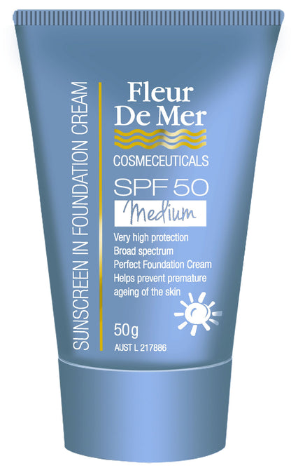 Total Sunscreen SPF 50+ (Tinted Medium)