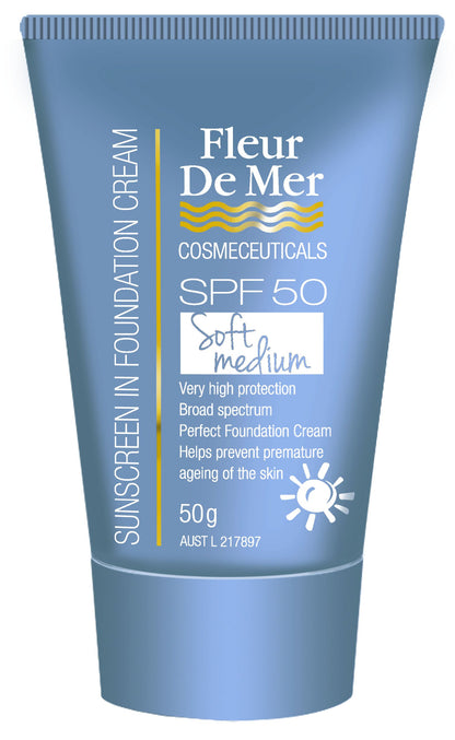 Total Sunscreen SPF 50+ (Tinted Soft Medium)